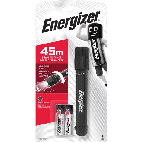 torcia a batteria energizer "x-focus" 50 lumes e 2 batterie aa (1/5)