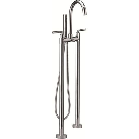 Colonne mélangeur pour baignoire îlot E106 (1/2)
