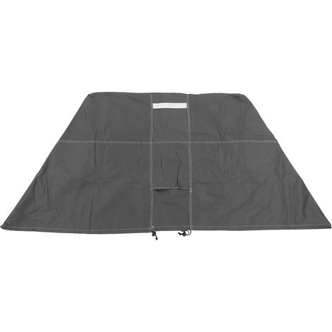 Housse de protection extérieure carrée imperméable pour unité extérieure de climatiseur, accessoire anti-poussière (1/5)