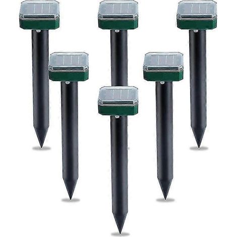 Repellente per serpenti ad energia solare, adatto per uso esterno, repellente per serpenti a ultrasuoni, repellente per serpenti ad energia solare F. (1/5)