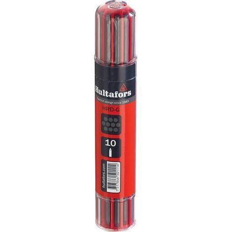 Hultafors Dry-Marker Refill Graphite Pack of 10