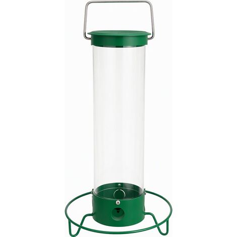 Mangeoire à oiseaux suspendue en métal pour jardin, colibri, modèle tournant, sans broche centrale, décoration extérieure