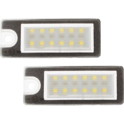 Volvo S60 S80 V70 XC70 XC90 LED-Kennzeichenbeleuchtung, 2er-Set (1/2)
