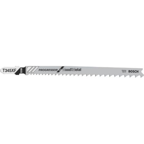 BOSCH HOJA DE SIERRA DE CALAR T 345 XF PROGRESSOR FOR WOOD AND METAL