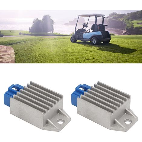 Stabilisateur de tension et redresseur (lot de 2) pour voiturette de golf Yamaha G8 G9 G14 G16 G20 G21 G22 (numéro de pièce : 2019.06) (1/5)