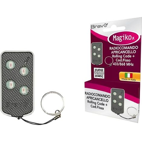 Bravo Telecomando Apricancello Magicox Grigio (1/4)