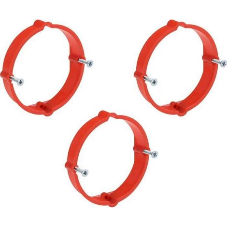Anneau D'équilibrage - Ø 60 mm - Épaisseur 12 mm - Pour Boîtes Encastrées Profondes - Lot De 3
