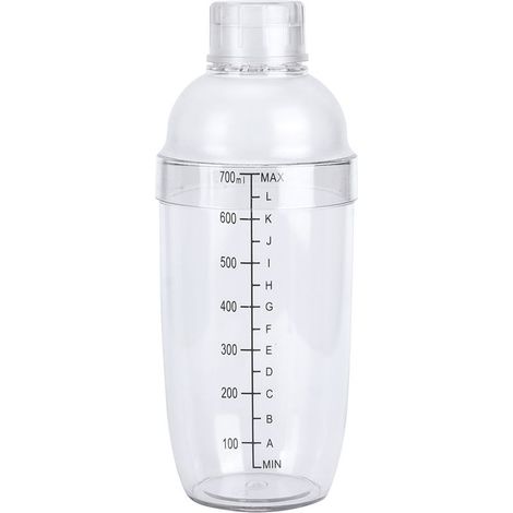 700-ml-Cocktailshaker mit Waage, ideal für die Hausbar, zur Zubereitung von Milch, Tee, Saft und Wein. (1/5)