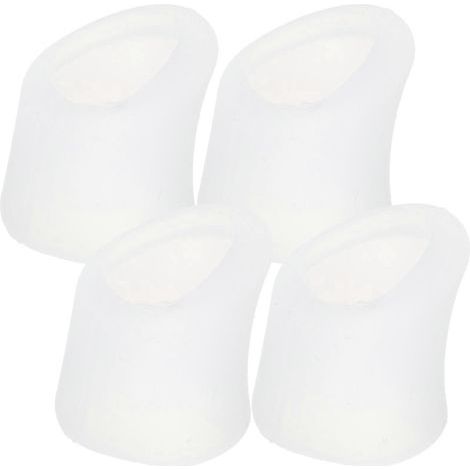 Set mit 4 Silikon-Ausgusskappen für Wasserkocher und Teekannen – 2,7 x 2,2 cm – Weiß (1/3)