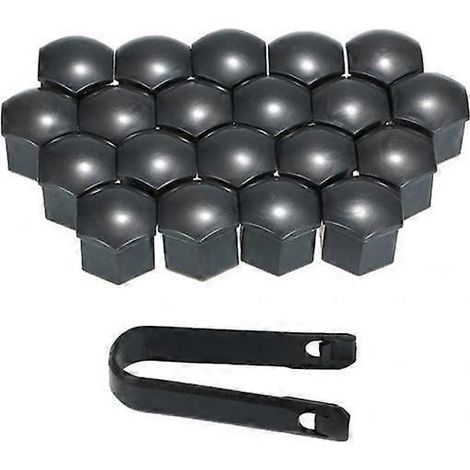 Lot de 2 à 4 paquets de 20 cache-écrous universels de 19 mm, protection de vis (1/5)