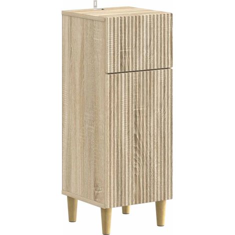 Bathroom Storage Cainet ARNHEM Sonoma Oak 30 x 31 x 80 cm vidaXL (1/5)