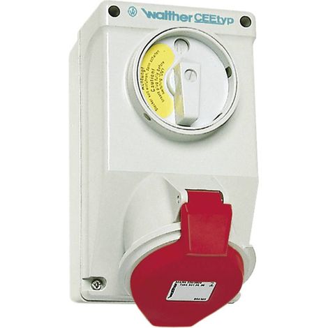 Walther Werke AT130 AT130 Presa da parete CEE 32 A 5 poli 400 V 1 pz. (1/3)