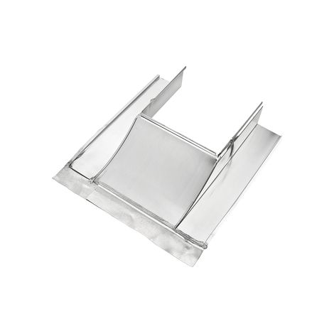 GRÖMO® Zink Kaminverwahrung Unterteil Größe 1, 32-55, 62778 (1/2)