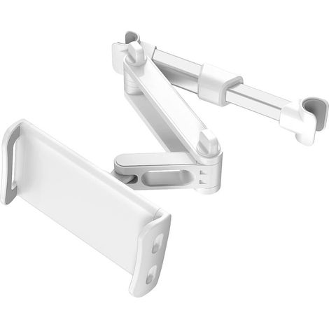 Support appuie-tête pivotant à 360° pour siège arrière de voiture, réglable, compatible avec toutes les tablettes de 4 à 11 pouces, téléphones portables et iPad Air Mini. (1/5)