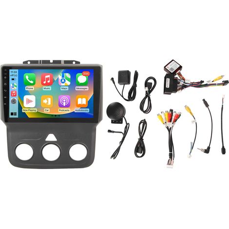 GARRYFIZH Autoradio double DIN tactile 9 pouces avec écran tactile pour BMW 1500, 2500 et 3500 (2013-2018), 2 Go ou 32 Go de RAM, Android Auto et CarPlay. (1/5)