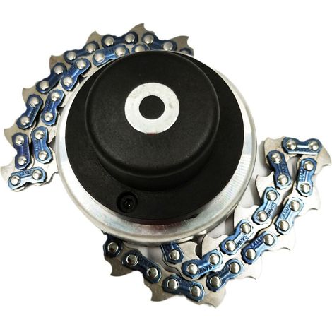 Ensemble de têtes de coupe-bordures universelles pour tondeuse à gazon, tête de débroussailleuse à chaîne et accessoire de désherbage, kit d'accessoires complet pour débroussailleuse et tondeuse à gaz (1/2)