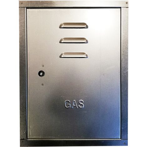Sportello portello porta zincata per chiusura nicchia contatore gas, scegli se hc 60 x lc 45 cm ( hn 56 x ln 41 cm )
