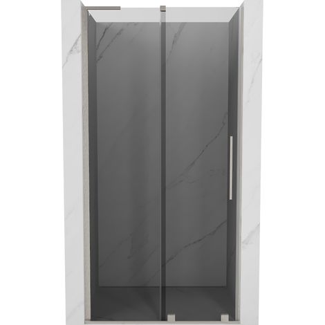 Mexen Velar L porte de douche coulissante 90 cm, graphite, nickel brossé - 871-090-003-41-97 (1/5)