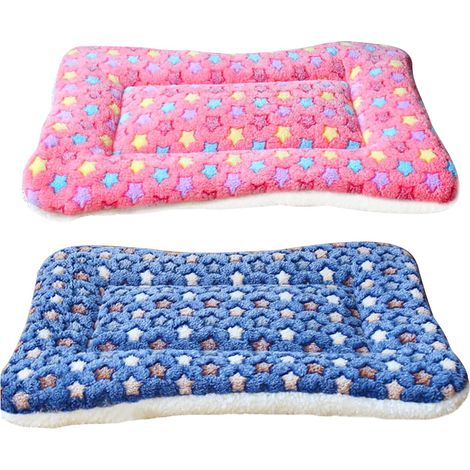 Plüschbett für Kleintiere, warme Decke für Hunde und Katzen, Haustiermatratze, 2 Stück (1/5)