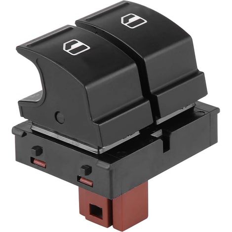 Commutateur de Vitre électrique avec Bouton Double Commutateur de Vitre Electrique Interrupteur à Bouton Double Fenêtre DC 12V Bouton de Lève-vitre à Commande (1/5)