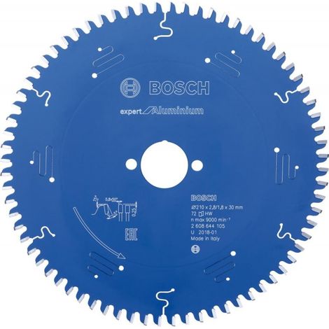 Bosch Expert Aluminium hoja de sierra circular 210 mm