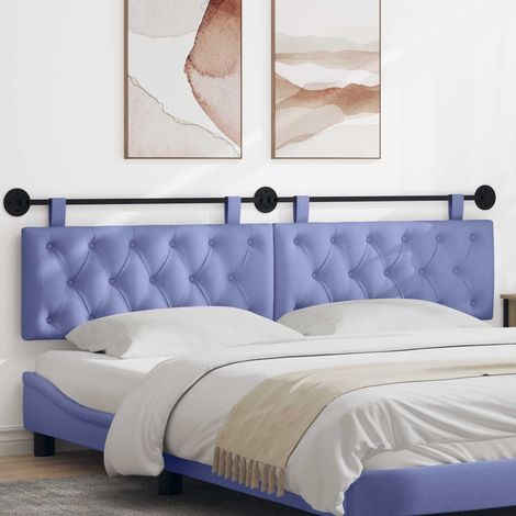 Hängendes Kopfteil Jeans blau Stoff (1/5)