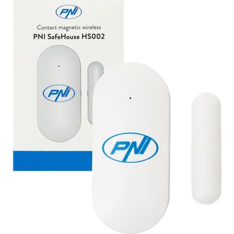 Contact magnétique sans fil PNI SafeHouse HS002 pour systèmes d'alarme