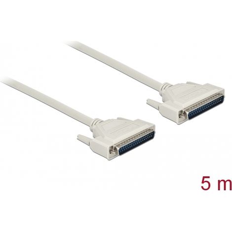 Delock Cable serie D-Sub 37 macho a macho 5 m