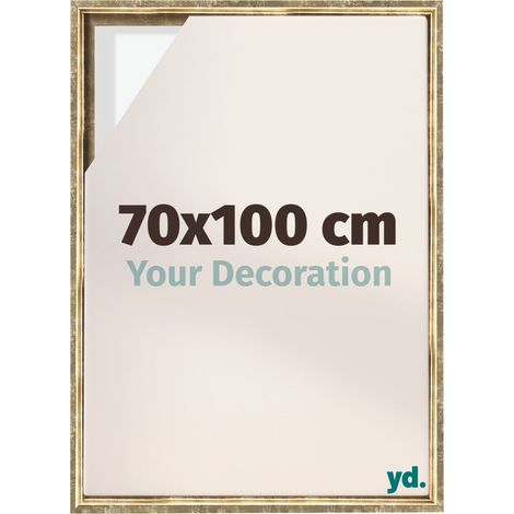 Your Decoration - Cadre flottant - Or Antique - Cadre en caisse américaine pour toile sur chassis - MDF - Lyon (1/5)