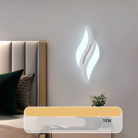 LED-Wandleuchte für den Innenbereich, moderne Wandleuchte, Acryl-Wandleuchte für Wohnzimmer, Schlafzimmer, Treppenhaus, kaltweißes Licht. (1/5)