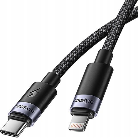 Cable de carga USB-C Lightning de Innostyle para iPhone 14 (1 m) (1/5)