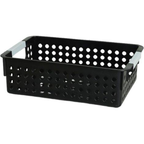 Schwarze Aufbewahrungsboxen für das Klassenzimmer, Papierablagen für das Klassenzimmer, Bücherkörbe für die Bibliothek, Schubladen, Schreibtisch (1/5)