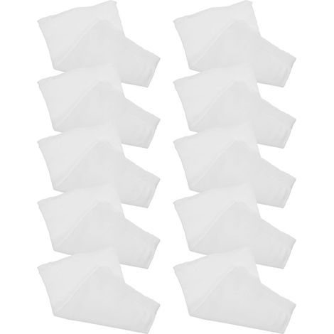 CCYKXALot de 10 Chaussettes en Nylon Élastique pour Panier de Skimmer Piscine, Filet Pratique et Blanc, Accessoire pour Spa et Nettoyage (1/5)