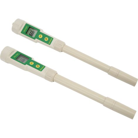 pH-Meter mit großem Display, hoher Genauigkeit, schneller und einfacher Ablesbarkeit, wasserdicht, tragbar, äußerst robust und vielseitig einsetzbar (1/5)