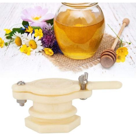 Robinet extracteur de miel pour apiculture, blanc (1/5)