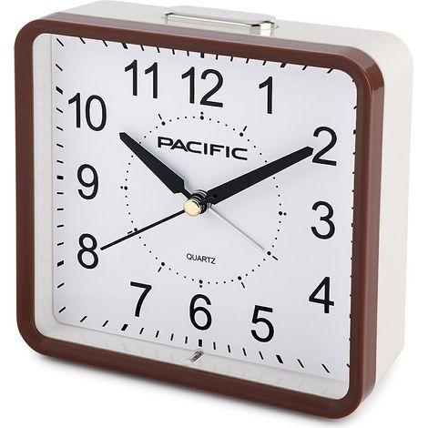Quarz-Wecker PCB-005 braun Pacific