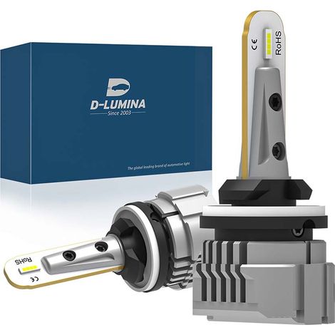 Lampada Led 881 12V 20W Fendinebbia IP65 Bianco 6000K 2000LM 360 Gradi Canbus Slim (1/3)