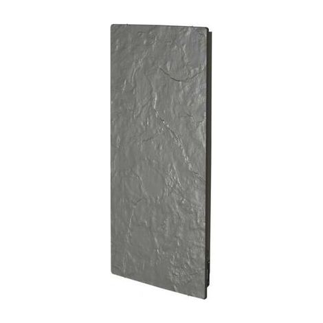 Radiateur à inertie Wifi 800W vertical – Ardoise noire – Double inertie – Programmable – AN08VEW – Valderoma (1/4)