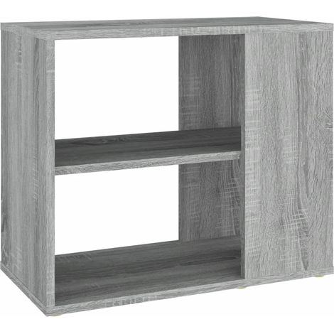 Maison Exclusive - Mobiletto Laterale Grigio Sonoma 60x30x50 cm Legno Multistrato