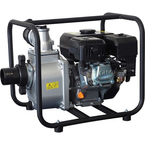 Imer – Motopompe thermique essence auto-amorçante 1000 L/min – Débit 60 m3/h – Hauteur manométrique 28m – Aspiration jusqu'à 8m