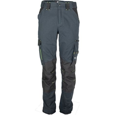 Pantalones de trabajo grises Limee NINE WORTHS, talla 48 NINE WORTHS