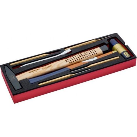 BAHCO - Jeux d'outils de frappe, module pr 4750RCHDW01 Caisse rigide usage intensif -7pc