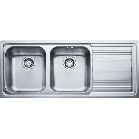 Franke LLL 621. Tipo di lavello: Lavello montato su piano, Forma del lavandino: Rettangolare, Materiale del lavandino: Acciaio inox. Larghezza: 500 mm, Profondità: 1160 mm, Larghezza... - 101.0086.271 (1/2)