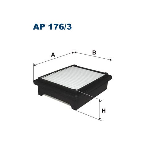 Filtro de aire AP176/3 filtron