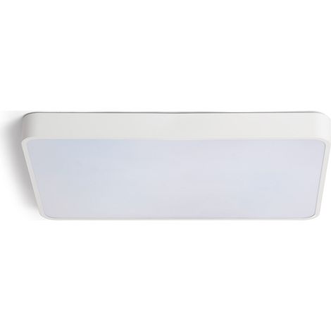 LED-Deckenleuchte 40W Rechteckig Metall 600x400mm CCT Wählbar Hidria Weiß
