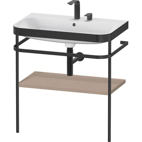 Duravit Happy D.2 Plus c-bonded Set avec console métallique,