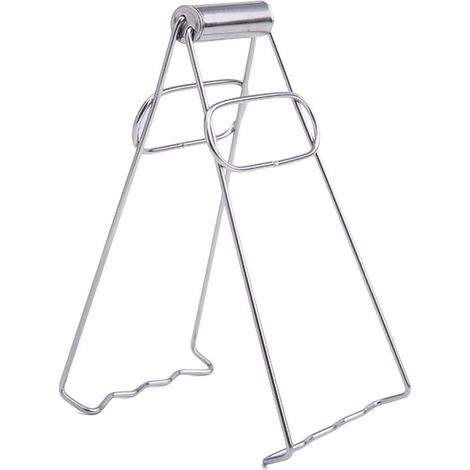 Alicates de clip para cuenco con abrazadera de placa de acero inoxidable.