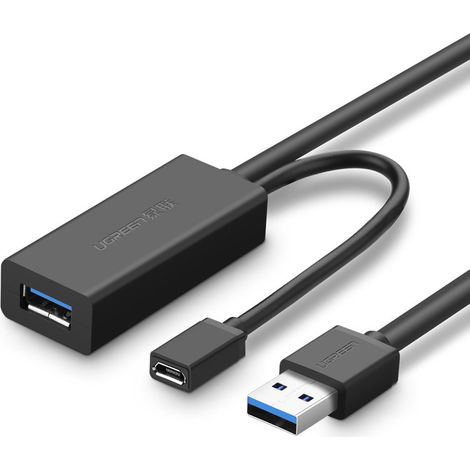 Ugreen aktives Verlängerungskabel USB 3.2 Gen 1 (USB 3.0, USB 3.1 Gen 1) 10m (1/5)