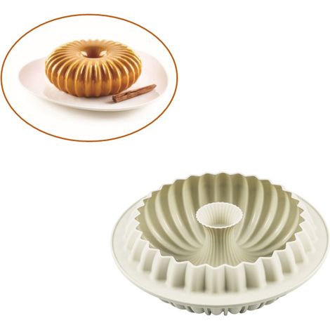 Silikomart Molde de Silicona para Torta Moderna Raggio 3D Design Ø 195 H 68 Mm 1530 Ml Hecho en Italia (1/5)