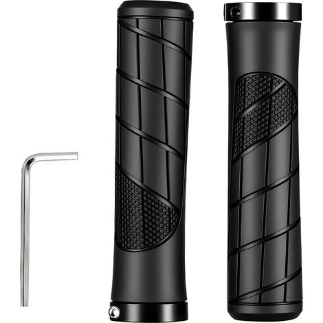 Fahrradgriffe ergonomisch mit Lock-On Design, rutschfest, für Mountainbike & Trekkingrad (1/5)